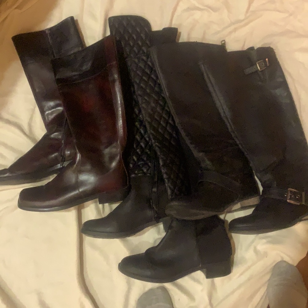 COPY - Bundle of boots! These are all reposhed items.